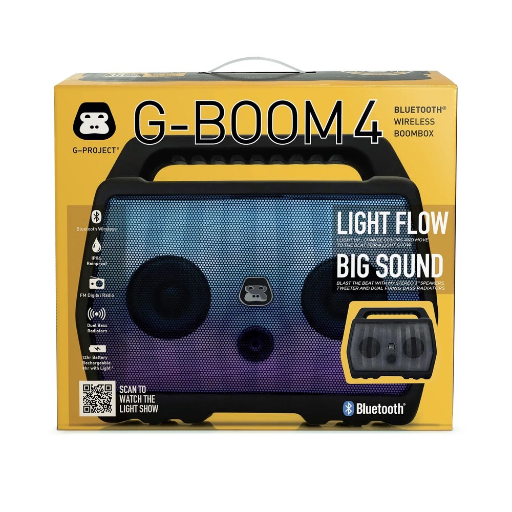 BRAND NEW G-BOOM 4 Wireless Bluetooth Party Speaker
