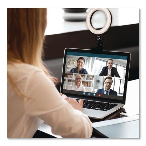 OTM Essentials Universal Ring Light, 3" dia, Black, 2/Pack