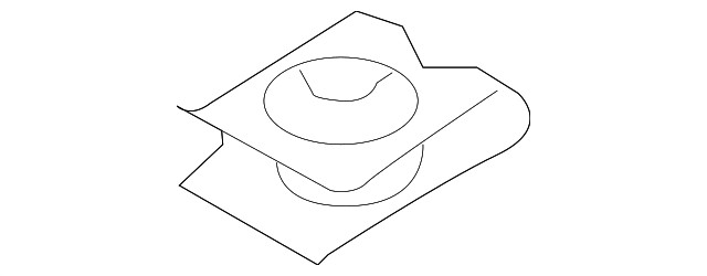 Genuine BMW Side Shield Nut 07-14-3-421-743