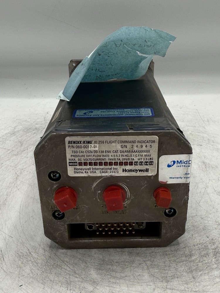 Bendix King KI 256 Flight Command Indicator 060-0017-01 READ