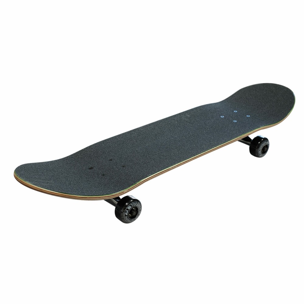 Yocaher Blank 7.75" Complete Skateboard - Stained Blue
