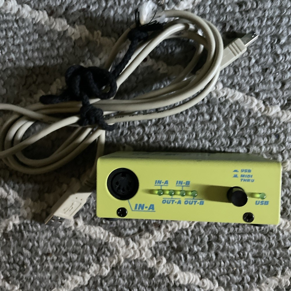 M-Audio Midiman USB MIDISPORT 2x2 Interface Only Working