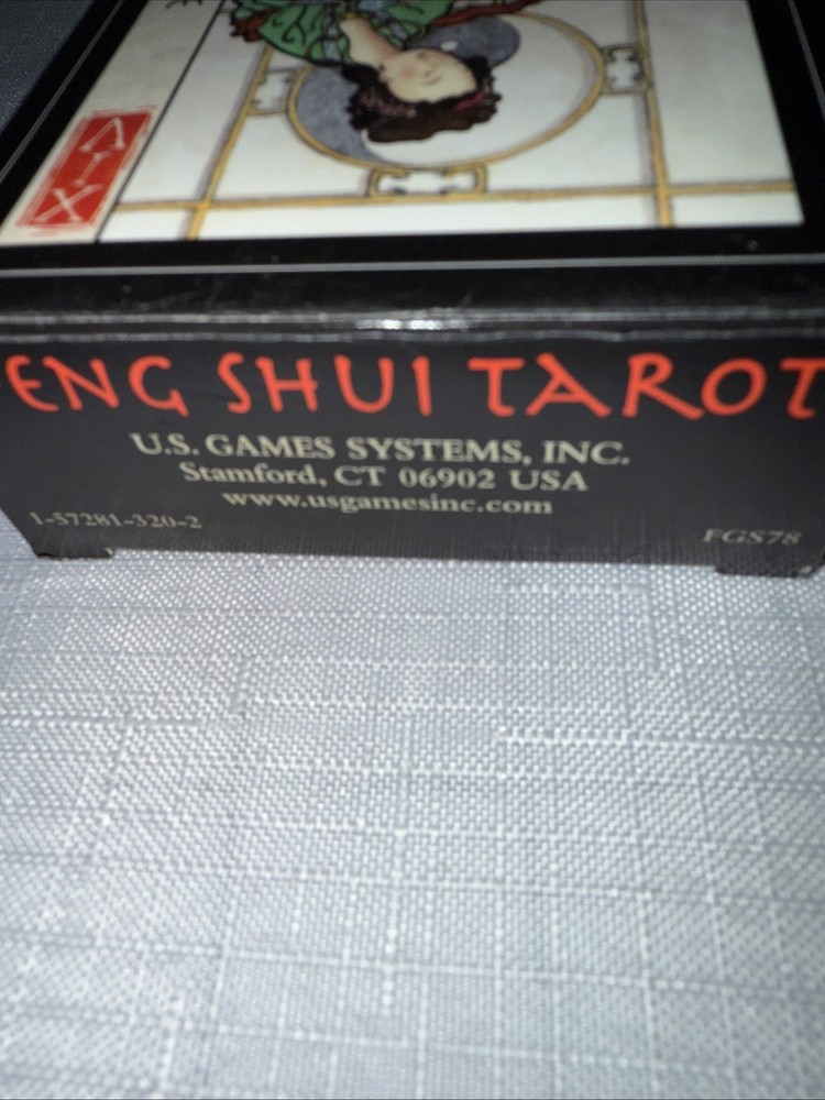 Feng Shui Tarot Cards Deck Peter & Eileen Connolly Complete W Guide Book EUC