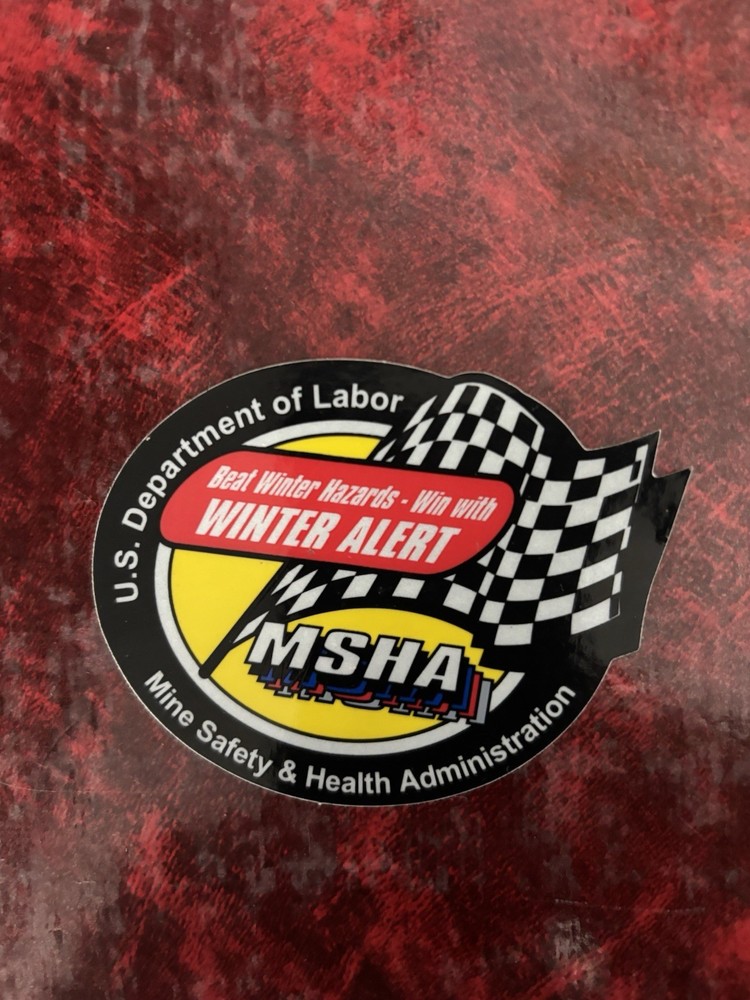 Coal Mining Stickers. Nice Vendor