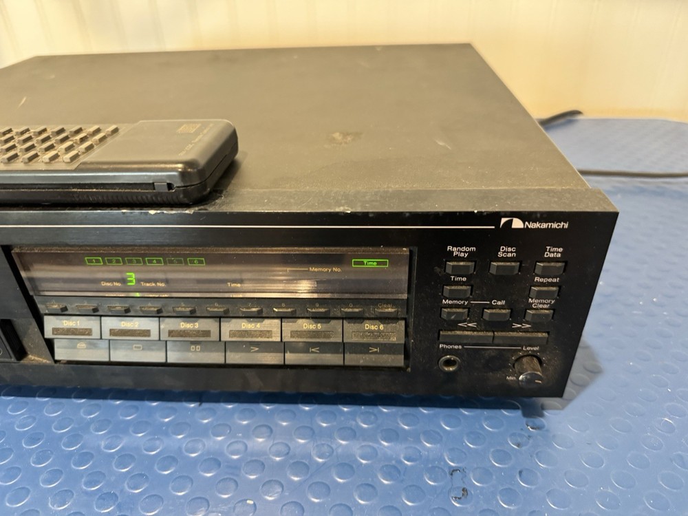 Nakamichi Vintage CDC-3A Compact Disc Player Changer