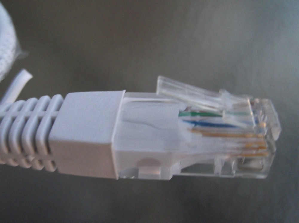 Cat5e Patch Cord 6' Ft Ethernet Network Cable in White 50  Pack Tuff Jacks