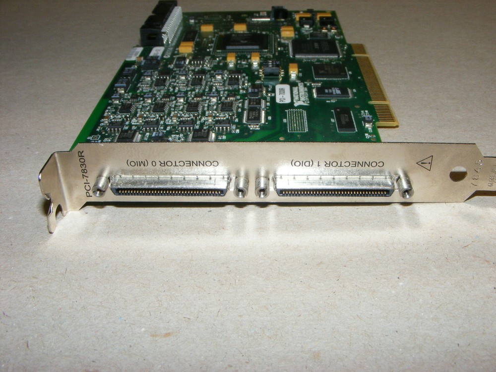 NATIONAL INSTRUMENTS PCI 7830R MULTI-FUNCTION RECONFIGURABLE I/O DEVICE