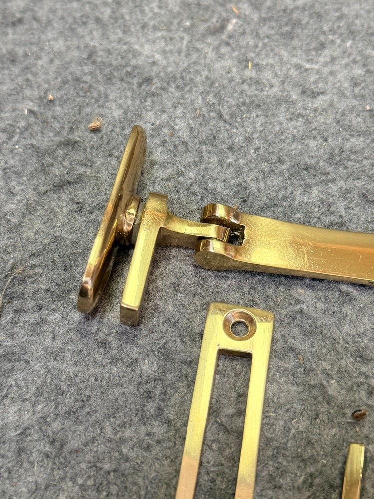 Brass Window Latch Casement Handle Flip Left/Right
