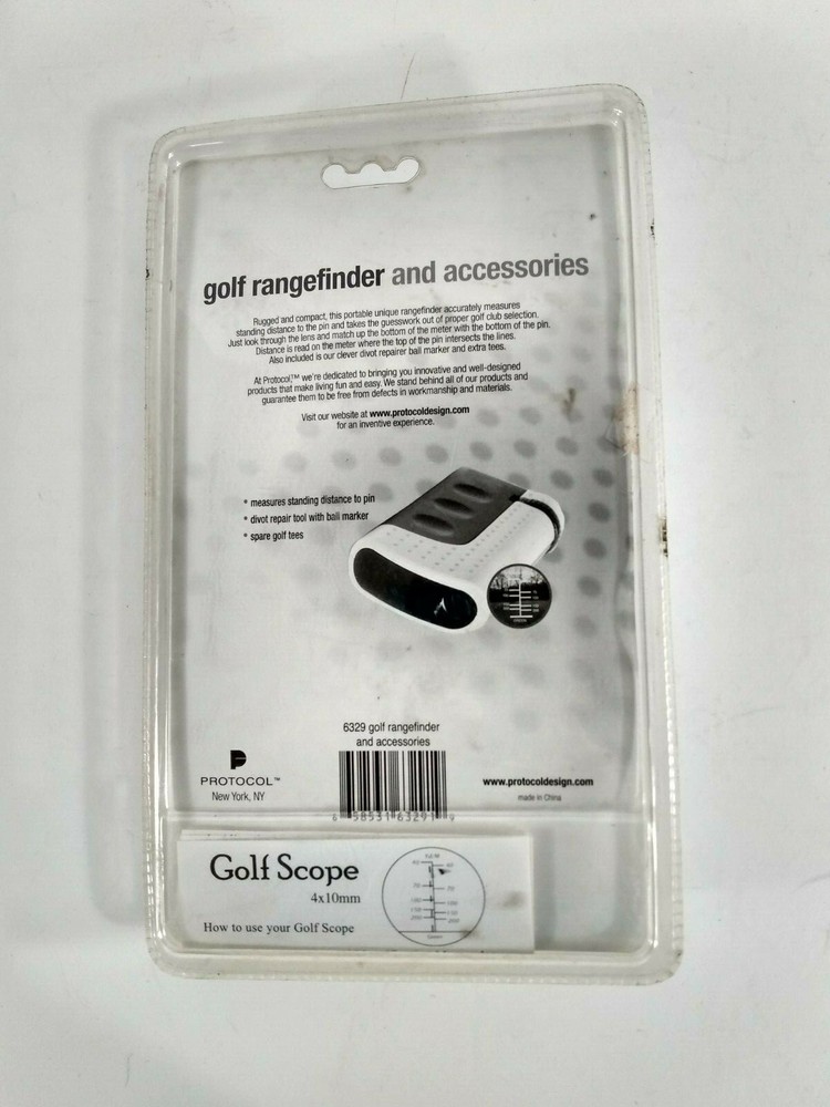 PROTOCOL Golf Rangefinder & Accessories New in Package