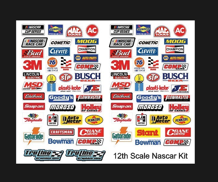 12th Scale RC Sponsor Sheet