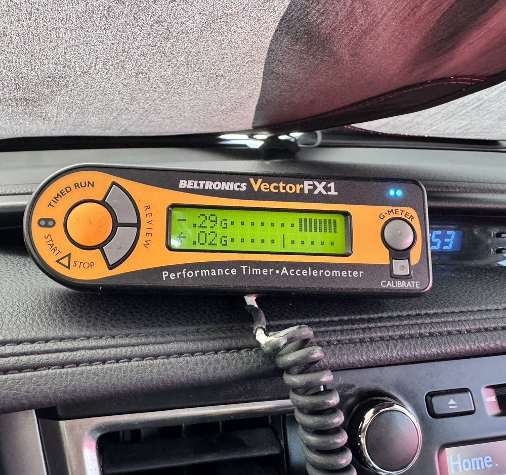 Beltronics Vector FX1 - Performance Timer Accelerometer - Tested As Seen