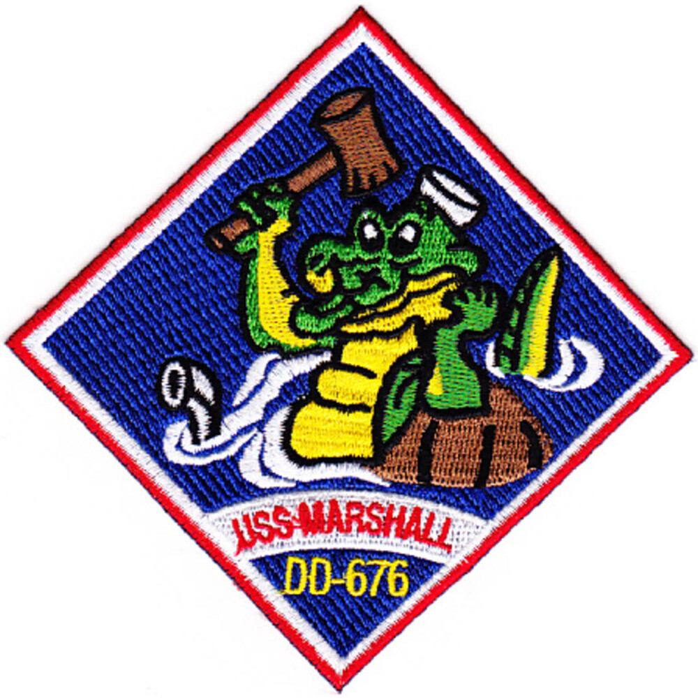 DD-676 USS Marshall Patch