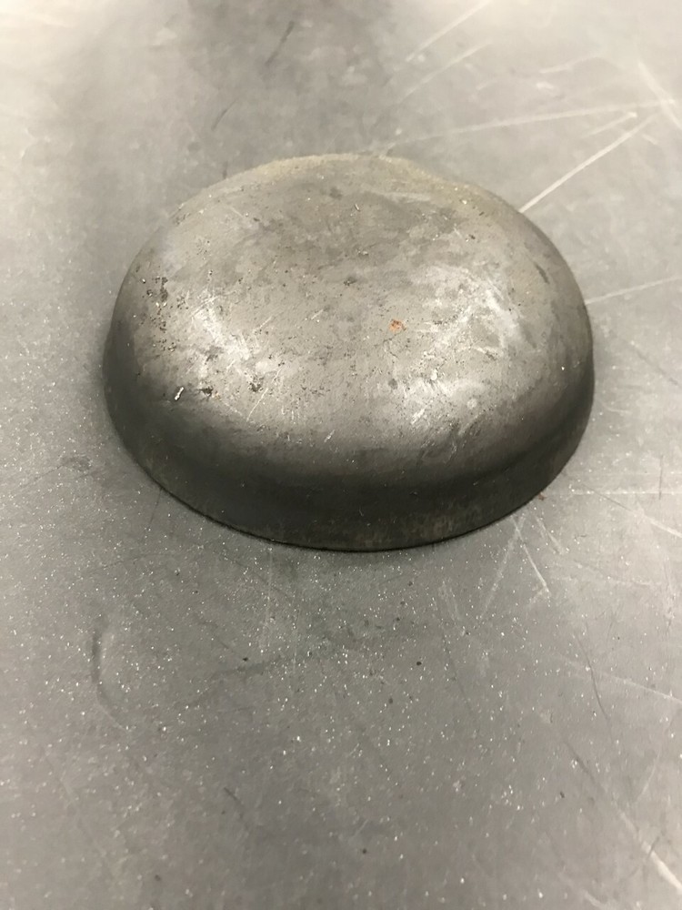 Pipe caps: domed steel weld on 4" 