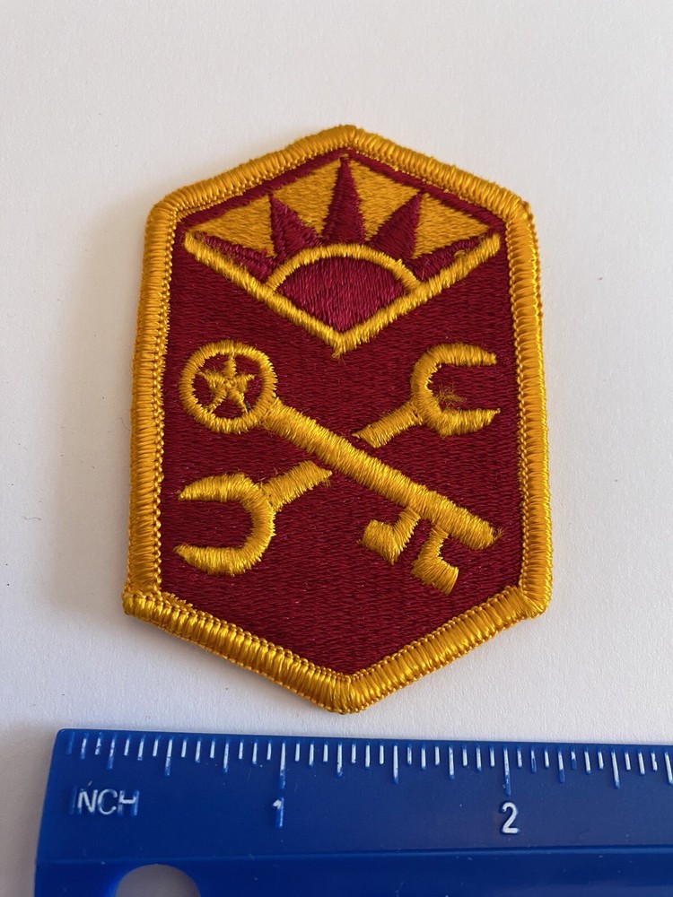 US Army Advance Weapons Support Command  Patch Full Color Patch INV5398