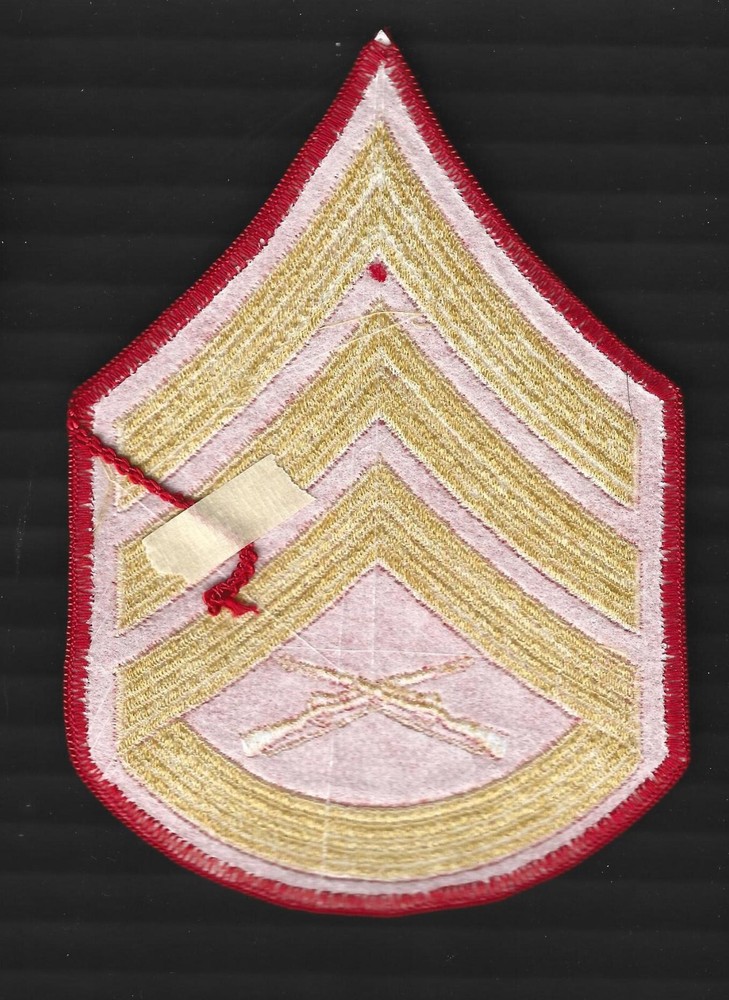 USMC US Marine Corps STAFF SERGEANT Patch