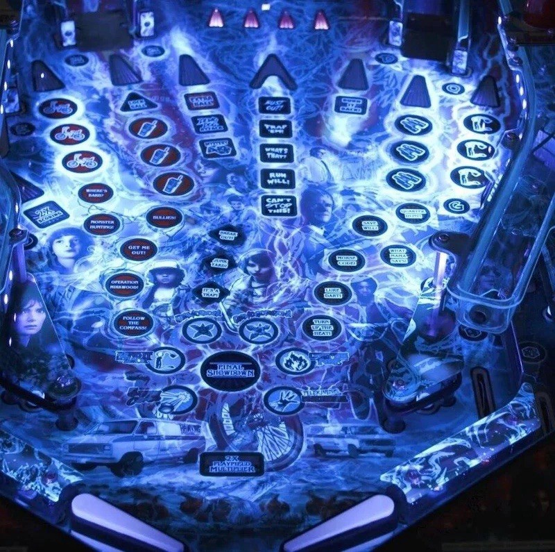 Stranger Things Stern Inside Pro UV Kit Pinball Machine