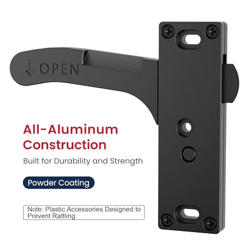 Aluminum RV Screen Door Latch Left Handle Replacement Kit for Left handle