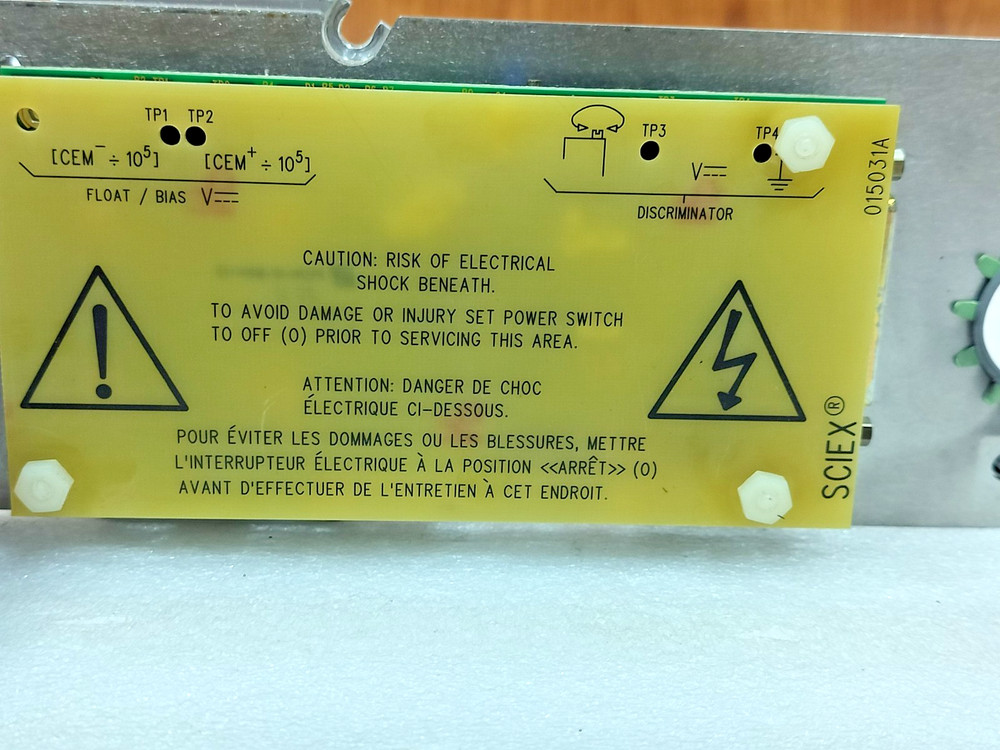 Sciex 5013522 B Electron Multiplier Assembly API 3000 LC/MS/MS System 5013522B