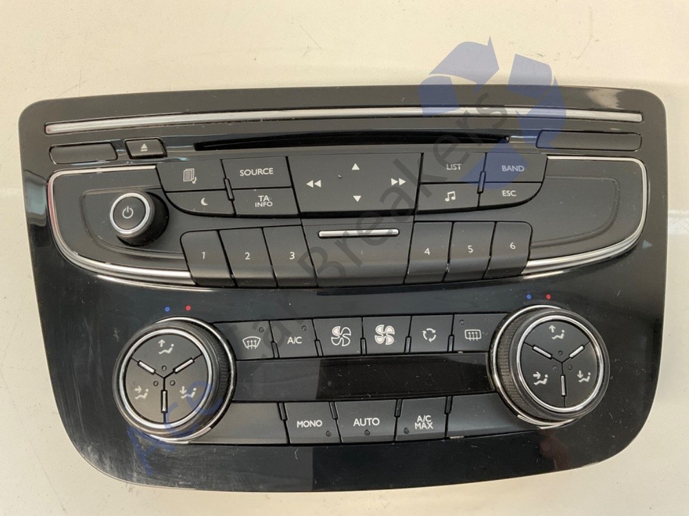 Peugeot 508  10-18 Climate Multifunction Control Panel  E1060946M01