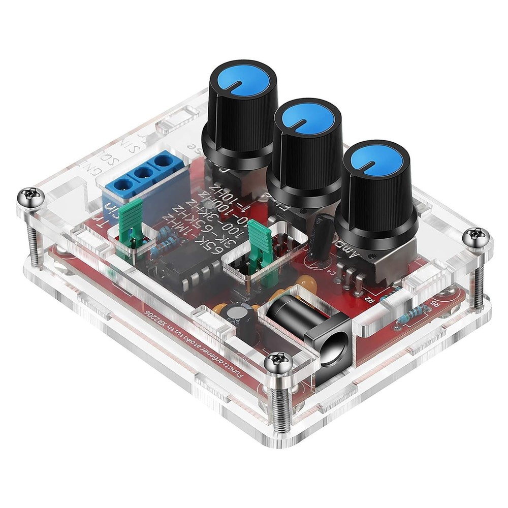 Signal Generator Kit, XR2206 Precise Function Signal Generator Frequency Modu...