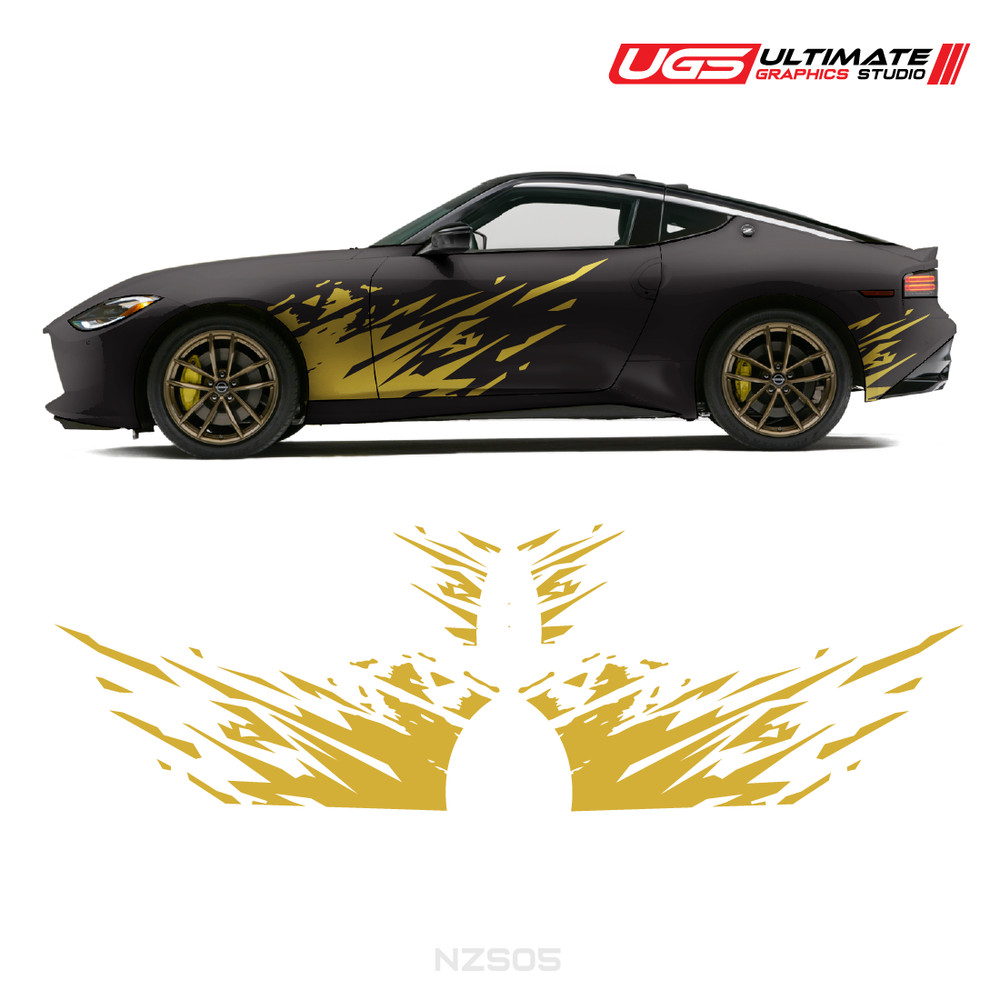 Nissan Z Splash Side Graphics