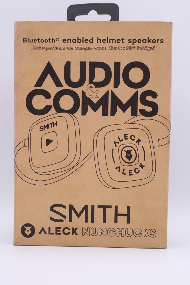 SMITH ALeck Nunchucks Bluetooth Enabled Helmet Speakers