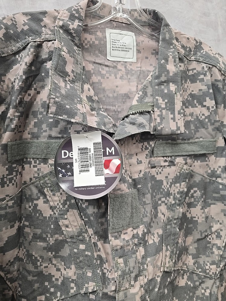 USGI Army Combat Uniform Defender M FR Large Long ACU