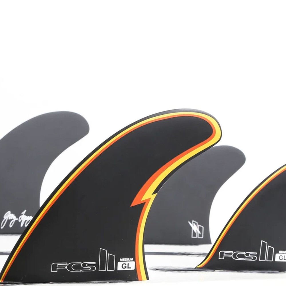 FCS II GL PC Tri-Quad Fin Black, M