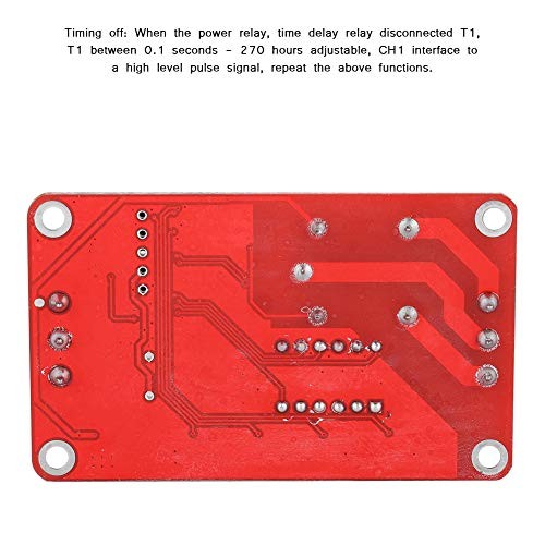 FRM01 Multifunction Infinite Loop Timing Self-Lock Relay Cycle Timer Module