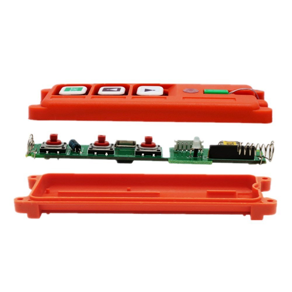 Industrial Wireless Crane Remote Control Switch Transmitter + Receive 12V24V220V