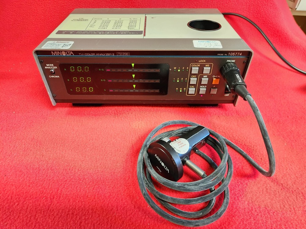 Minolta TV-Color Analyzer II