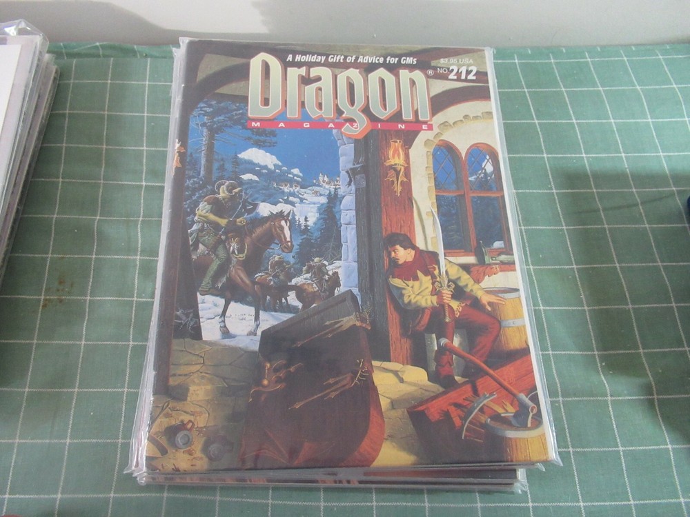 Dragon magazine #212 vintage