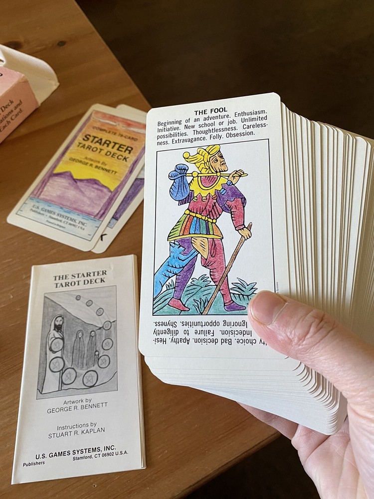 Starter Tarot Deck 1988 Complete with Instructions