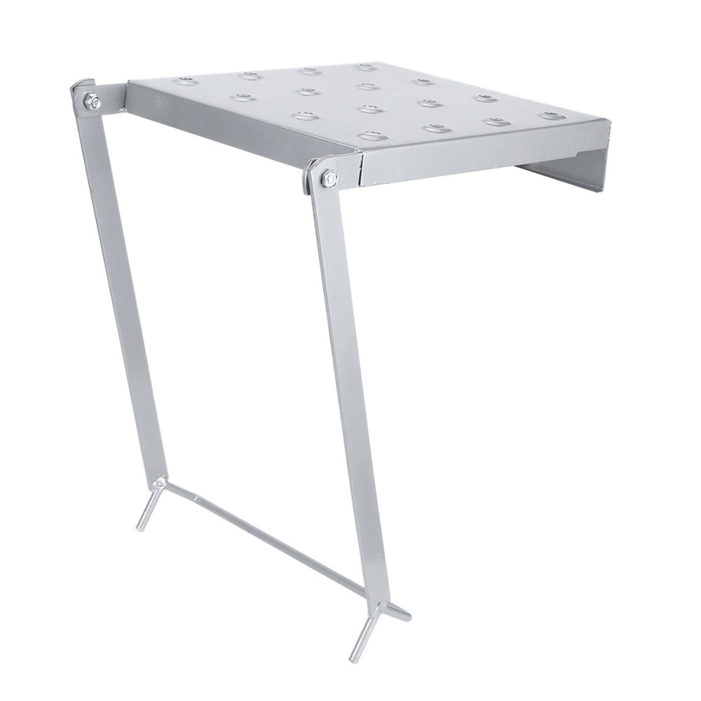 Iron Ladder Work Platform with Non-Slip Surface Fits Most Small Ladders