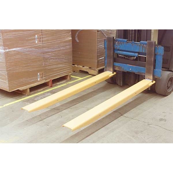 Fork Extensions, Yellow, 6 X 96 In, Pk2, 2Kfh2