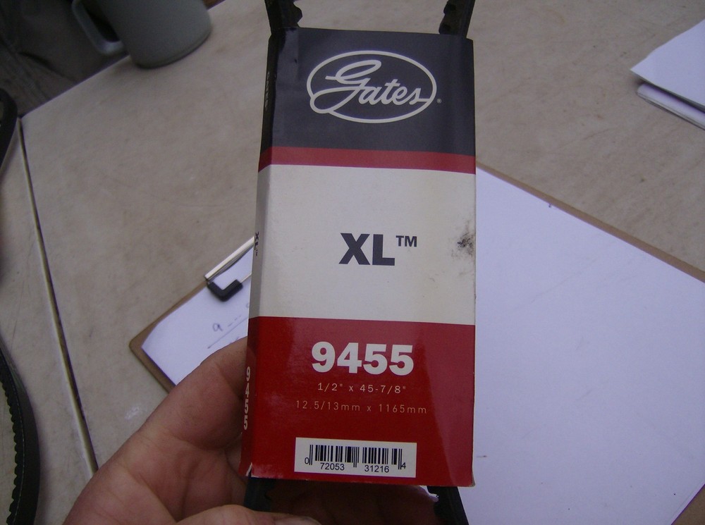 GATES XL 9455 DRIVE BELT