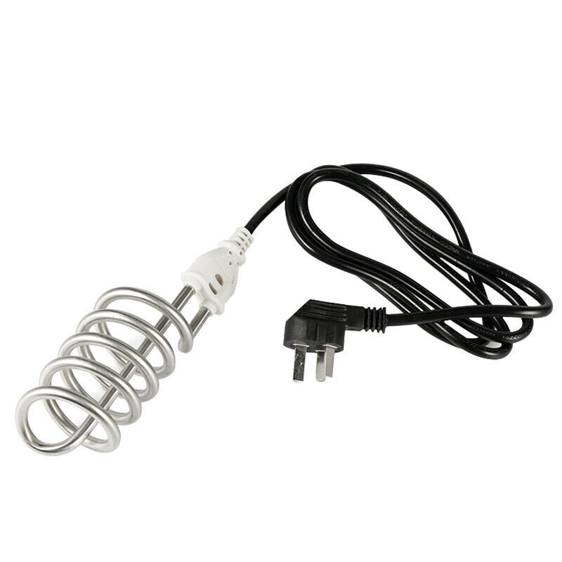 Fast Heating Travel Water Immersion Heater - Stainless Steel Portable System
