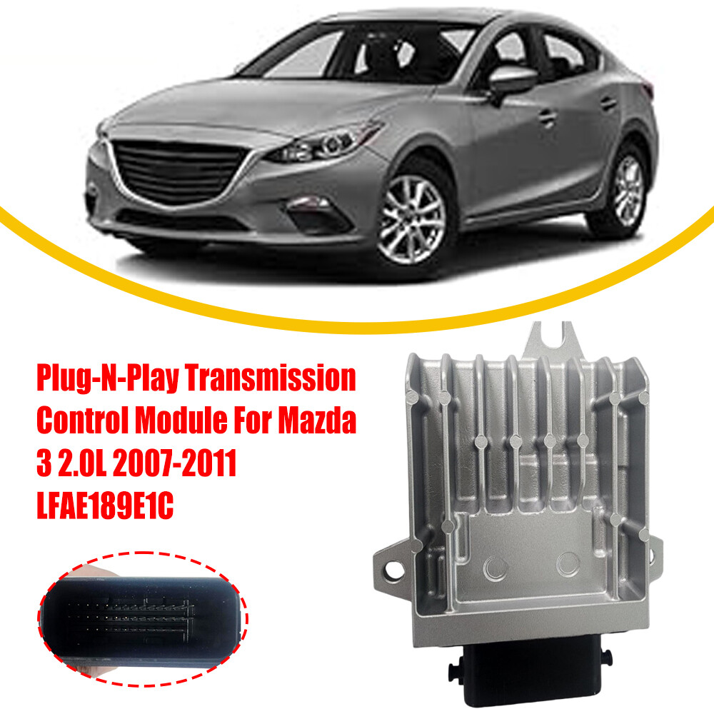 Plug-N-Play LFAE189E1C Transmission Control Module For Mazda 3 2.0L 2007-2011