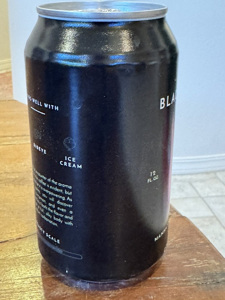 Manhattan Project Black Matter Coffee Stout - Empty Beer Can - Texas
