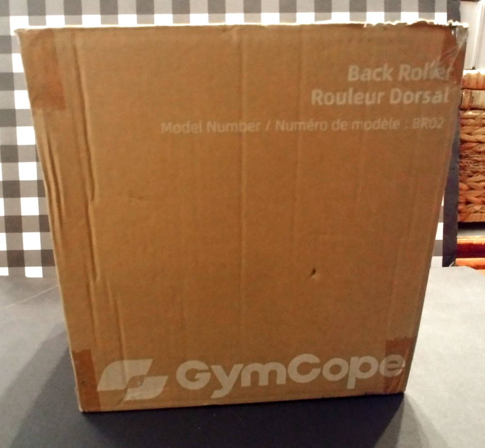 GymCope Back Roller Back Pain Relief & Stretching Deep Tissue Massage Roller