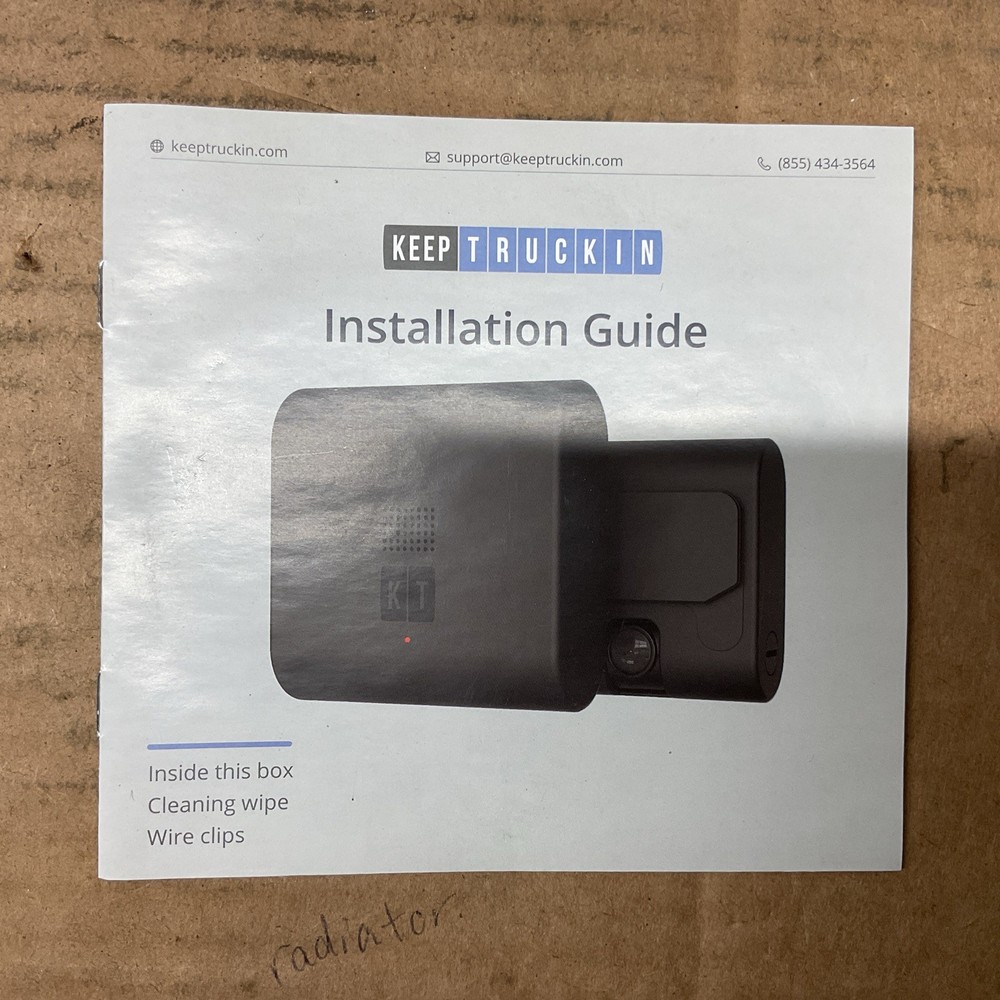 Keep Truckin DC 33 Dash Cam