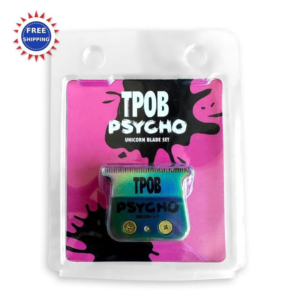 TPOB Replacement Blades Clippers Trimmers Psycho Blade Black