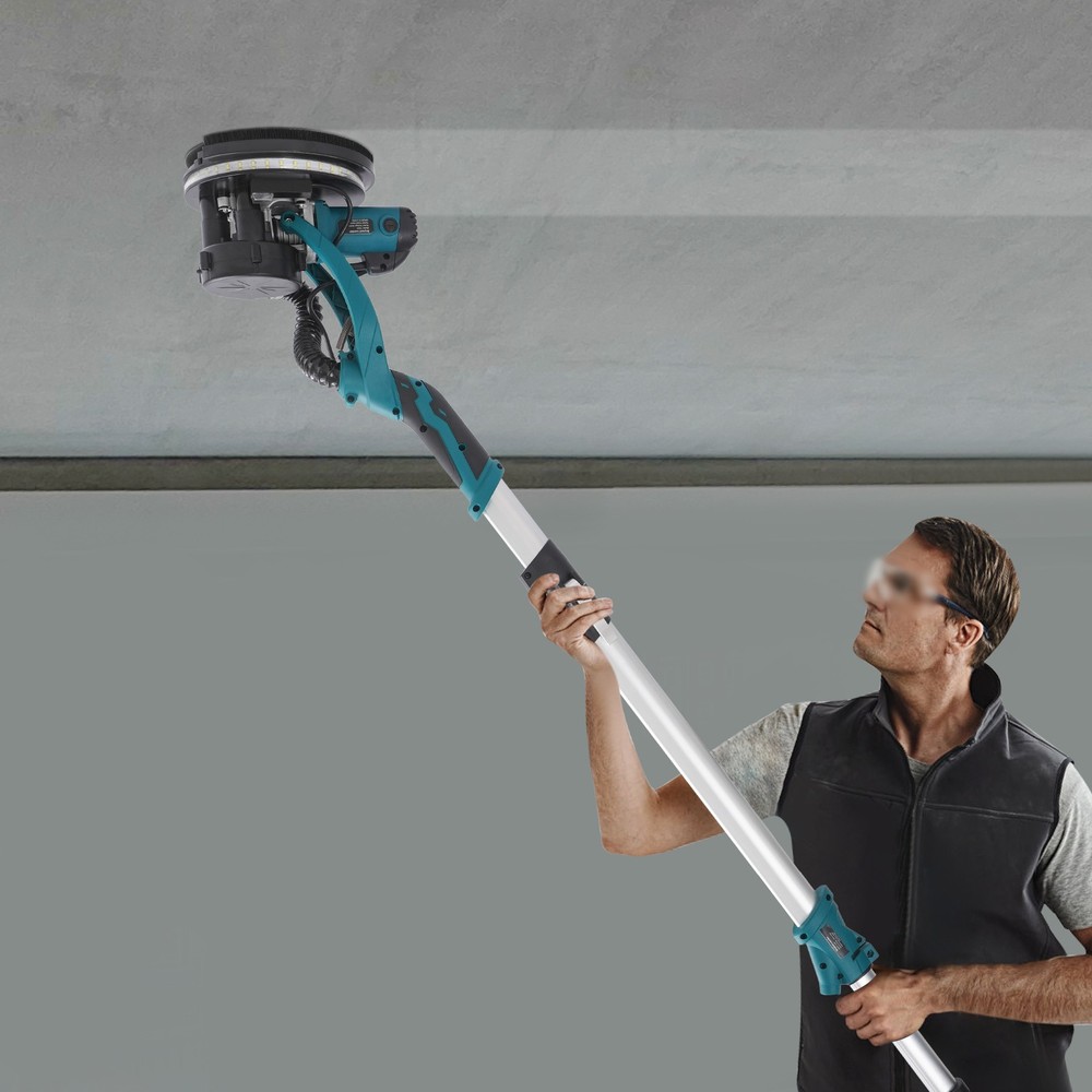 Electric Ceiling Wall Sander With Dust Collection Variable Speed Drywall Sander