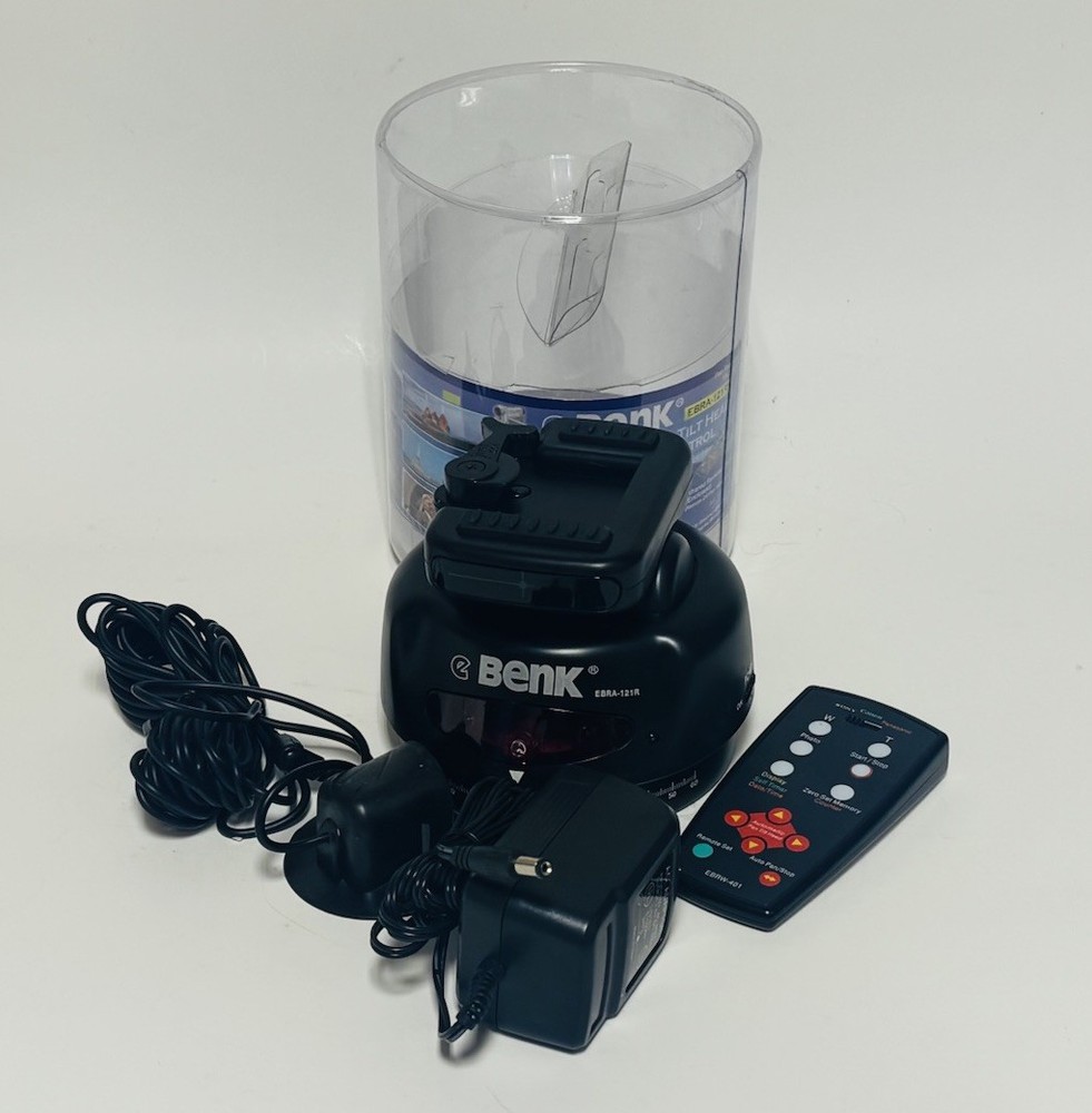 Ebenk EBRA-121R - Automatic Pan Tilt Head & Remote Control - Tested
