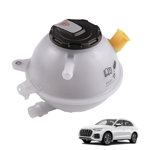 Engine Radiator Coolant Overflow Recovery Expansion Tank with Sensor & Cap