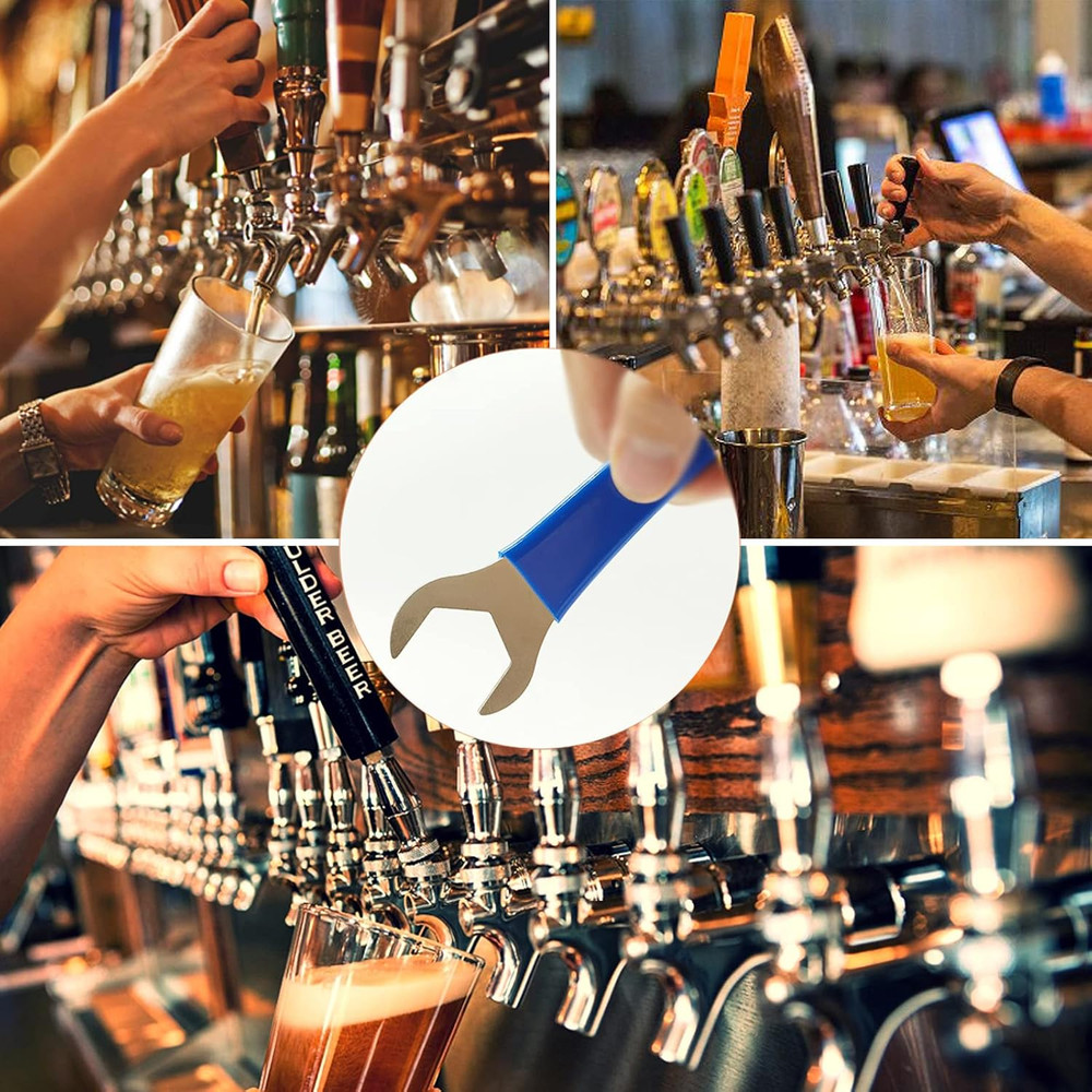 Beer Faucet Wrench Tap Tool Keg Spanner Draft Coupler Kegerator Tool