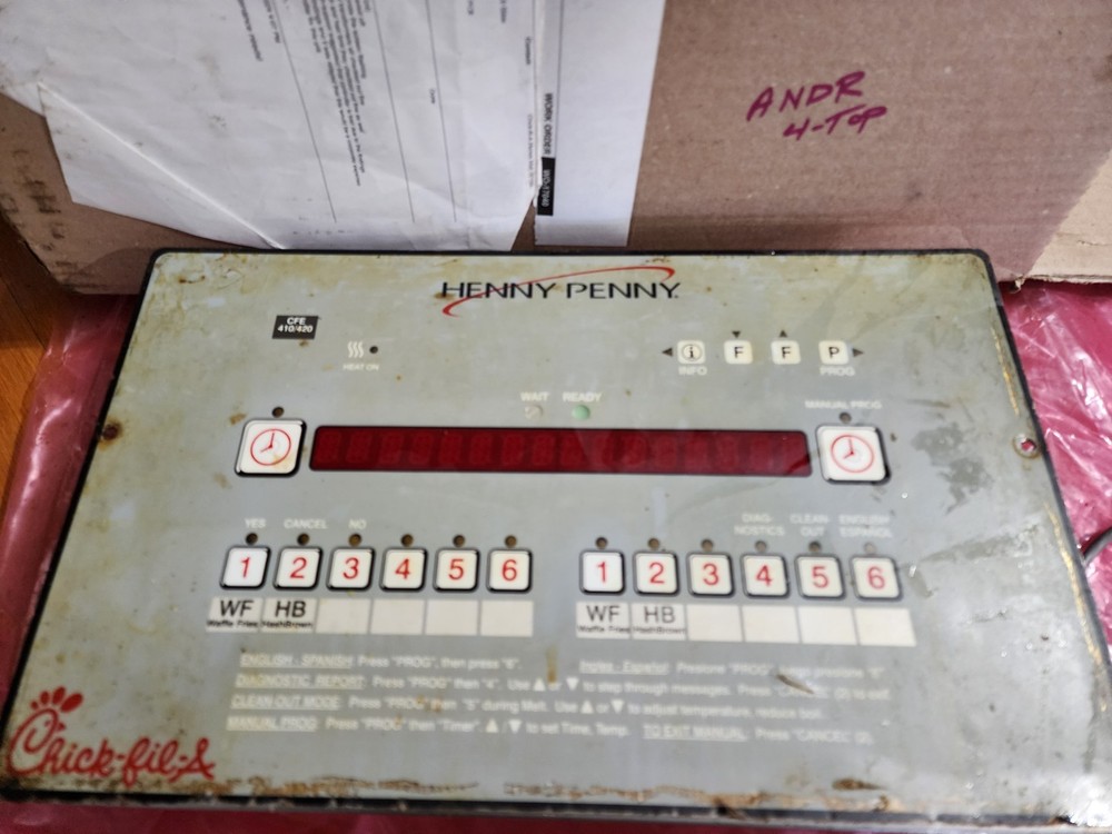 Henny Penny 140592 Control Board