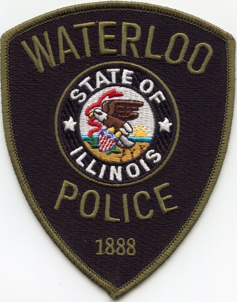 WATERLOO ILLINOIS POLICE PATCH