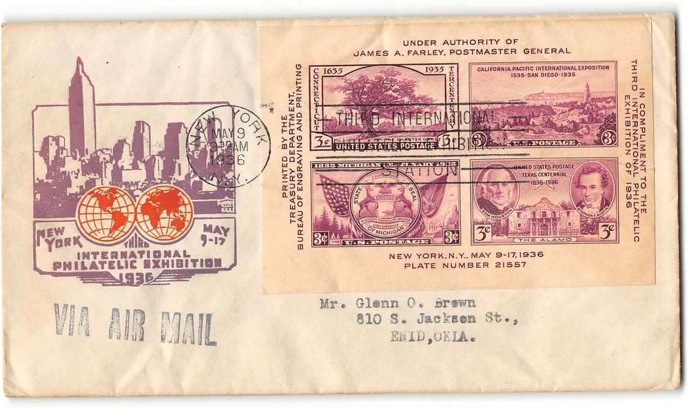 US #778 FDC, 1936
