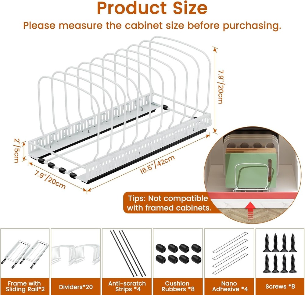 Housolution 2 Pack Baking Tray and Cookie Sheet 2 Pack, White, 2